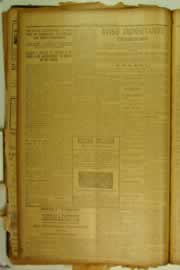 Página do jornal O Nordeste de agosto de 1926
