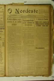 Página do jornal O Nordeste de setembro de 1926