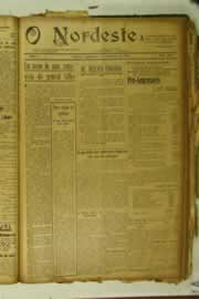 Página do jornal O Nordeste de setembro de 1926
