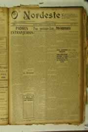 Página do jornal O Nordeste de setembro de 1926