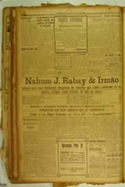 Página do jornal O Nordeste de outubro de 1926