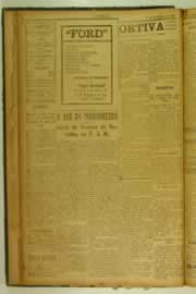 Página do jornal O Nordeste de dezembro de 1926