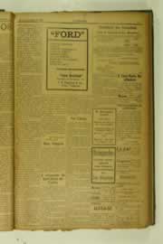 Página do jornal O Nordeste de dezembro de 1926