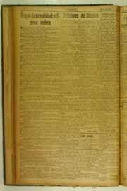 Página do jornal O Nordeste de dezembro de 1926