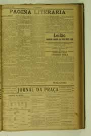 Página do jornal O Nordeste de janeiro de 1927