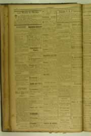 Página do jornal O Nordeste de janeiro de 1927