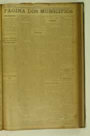 Página do jornal O Nordeste de janeiro de 1927