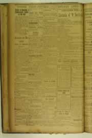 Página do jornal O Nordeste de janeiro de 1927