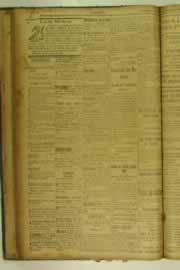 Página do jornal O Nordeste de janeiro de 1927