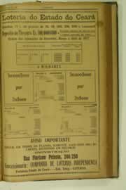 Página do jornal O Nordeste de fevereiro de 1927