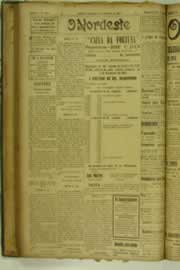 Página do jornal O Nordeste de fevereiro de 1927
