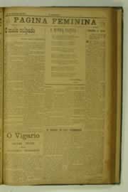 Página do jornal O Nordeste de fevereiro de 1927