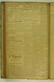 Página do jornal O Nordeste de fevereiro de 1927