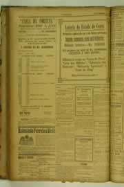 Página do jornal O Nordeste de fevereiro de 1927