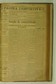 Página do jornal O Nordeste de fevereiro de 1927