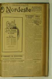Página do jornal O Nordeste de março de 1927
