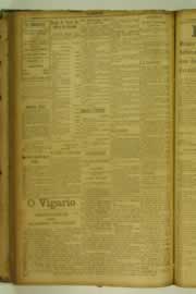 Página do jornal O Nordeste de março de 1927