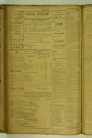 Página do jornal O Nordeste de março de 1927