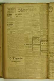 Página do jornal O Nordeste de março de 1927