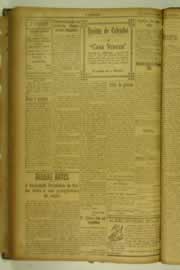 Página do jornal O Nordeste de março de 1927