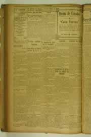 Página do jornal O Nordeste de março de 1927