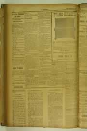 Página do jornal O Nordeste de março de 1927