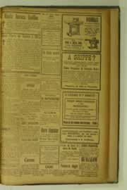 Página do jornal O Nordeste de março de 1927