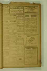 Página do jornal O Nordeste de abril de 1927