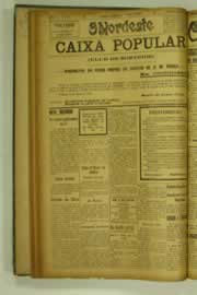 Página do jornal O Nordeste de abril de 1927