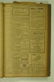 Página do jornal O Nordeste de abril de 1927
