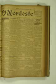 Página do jornal O Nordeste de abril de 1927