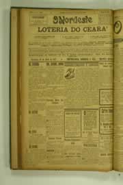 Página do jornal O Nordeste de abril de 1927