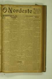 Página do jornal O Nordeste de abril de 1927