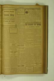 Página do jornal O Nordeste de abril de 1927