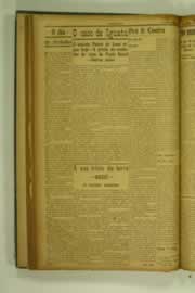 Página do jornal O Nordeste de maio de 1927