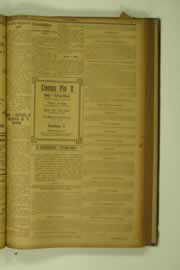 Página do jornal O Nordeste de maio de 1927