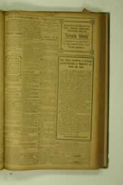 Página do jornal O Nordeste de maio de 1927