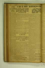 Página do jornal O Nordeste de maio de 1927