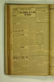 Página do jornal O Nordeste de maio de 1927