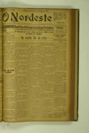 Página do jornal O Nordeste de maio de 1927