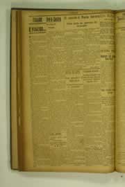 Página do jornal O Nordeste de maio de 1927