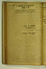 Página do jornal O Nordeste de maio de 1927