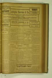 Página do jornal O Nordeste de maio de 1927