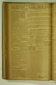 Página do jornal O Nordeste de maio de 1927