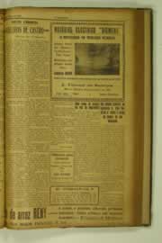 Página do jornal O Nordeste de maio de 1927