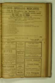 Página do jornal O Nordeste de junho de 1927