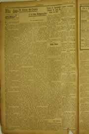 Página do jornal O Nordeste de julho de 1927