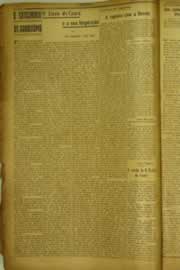 Página do jornal O Nordeste de julho de 1927