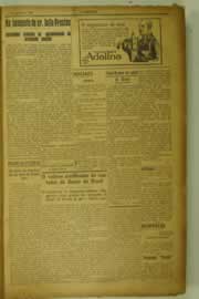 Página do jornal O Nordeste de julho de 1927