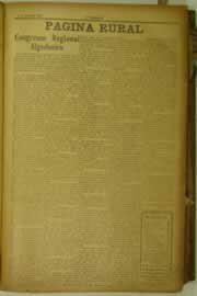 Página do jornal O Nordeste de julho de 1927